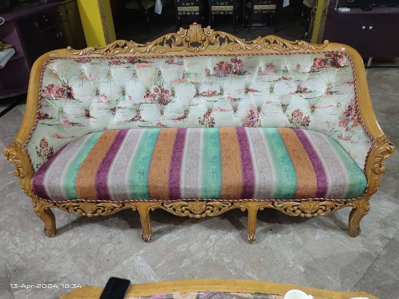 Chinioti Sofa Set with Table sets 1