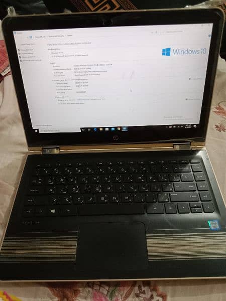 HP Laptop Touch & Type used only 1 month condition 10X10 1