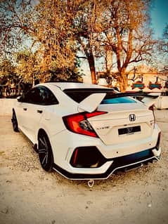 honda civic type r trunk spoiler