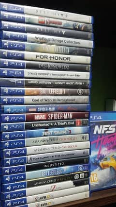 Ps4 games conditions 10/9