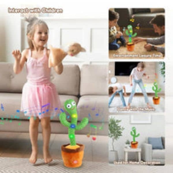 Musical toy - Musical cactus toy for kids 3