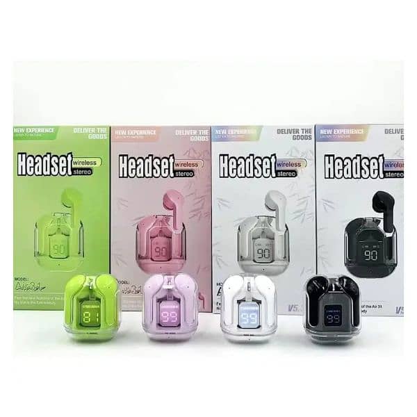 Air 31 earbuds or transparent earbuds 1
