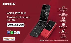 Nokia 2720 Flip 4G