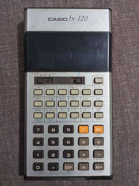 Casio fx-120 Scientific Calculator (1978) 0