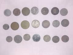 Around 21 rare coins