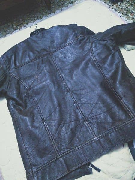 Brown Leather Jacket For Sale 3