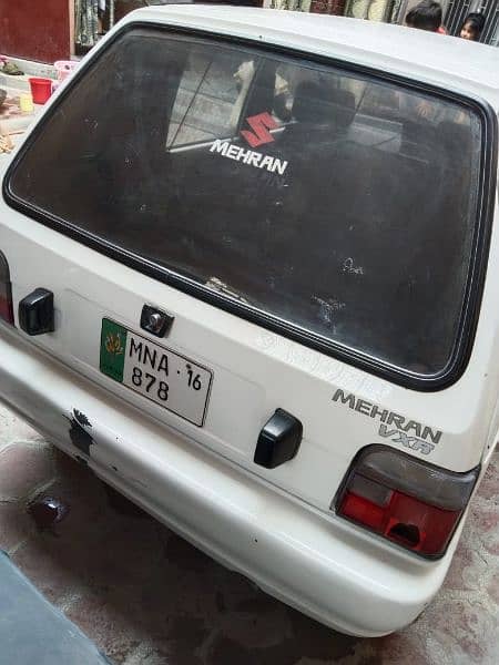 one handed used car Mehran available 3