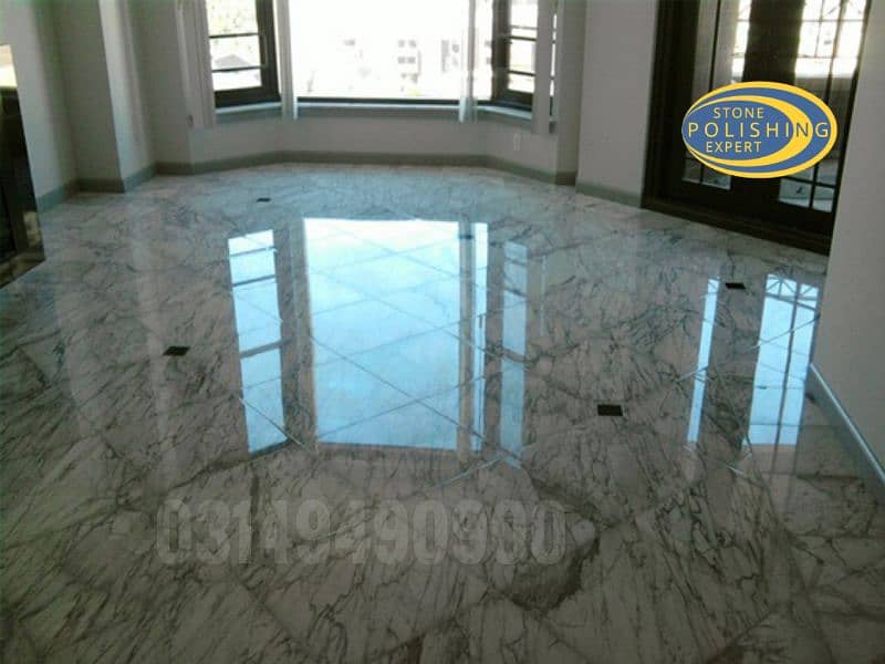 Marble Chips Tiles Cleaning Polishing 1