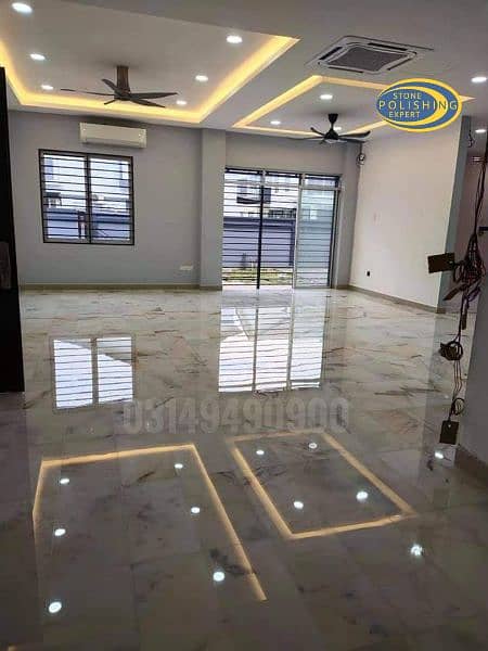 Marble Chips Tiles Cleaning Polishing 2