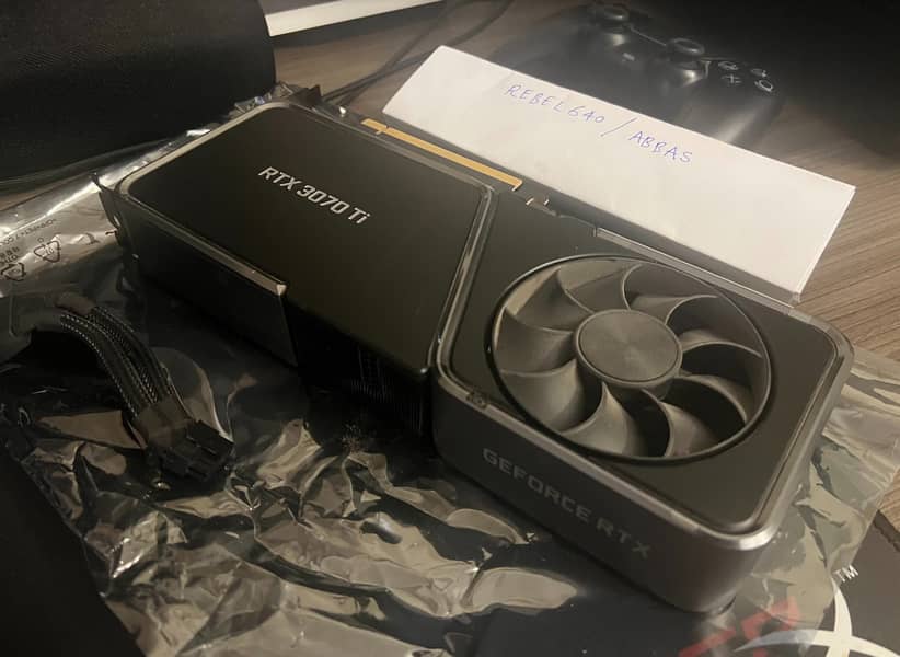 nVIDIA GeForce Founders Edition RTX 3070 Ti Graphics Card 1
