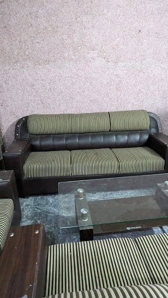 bed  set with sofa and tables in brand new condation 18