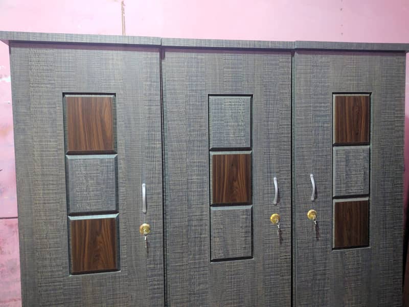 Full Lamination 4 Piece Bedroom set Online in Karachi 2