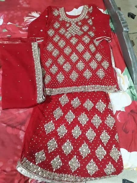 New Bridal Soot wedding Red Color For Sale Offer . . . . ,,,, 3