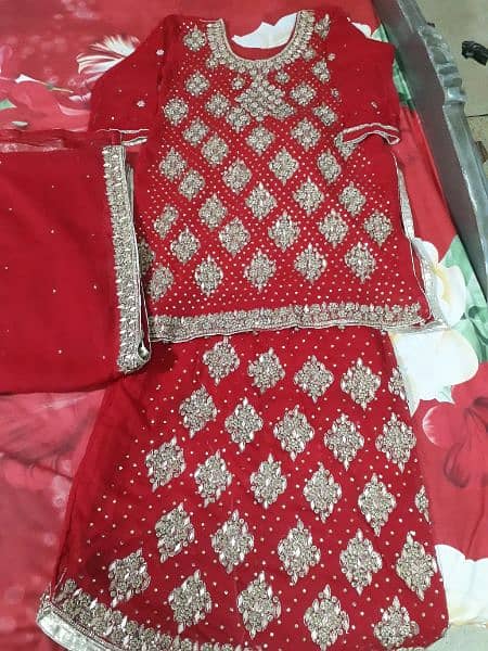 New Bridal Soot wedding Red Color For Sale Offer . . . . ,,,, 4