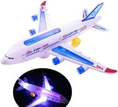 kid airplane toy with light and music