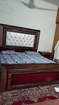 Bed with Mattress 6.5x6