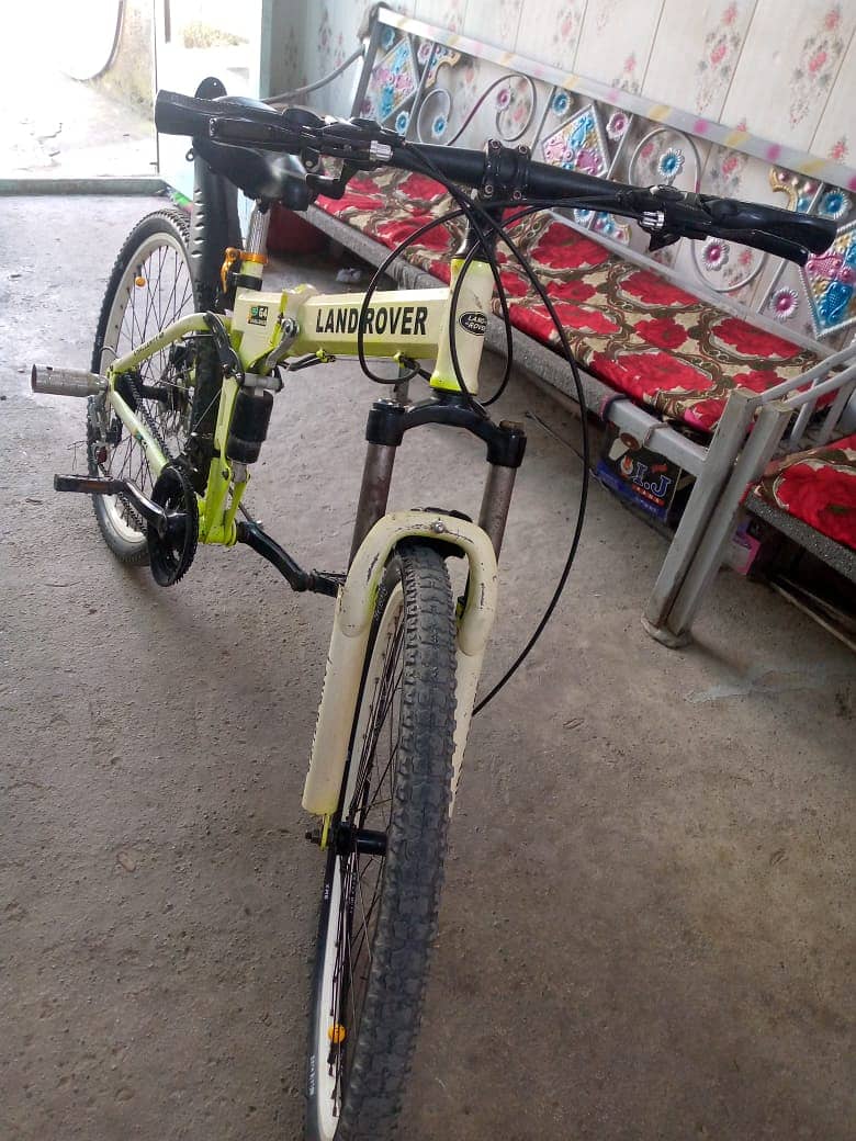 land Rover, Foldable bicycle 2