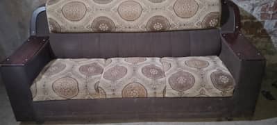 6 seater sofa for sale brown colour WhatsApp numbe 03037747713 contact