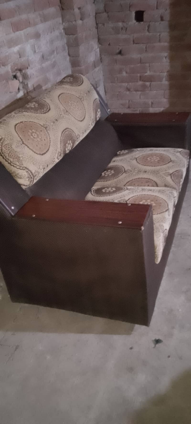 6 seater sofa for sale brown colour WhatsApp numbe 03037747713 contact 9