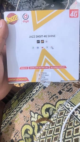 Jazz 4g digit  shine 4