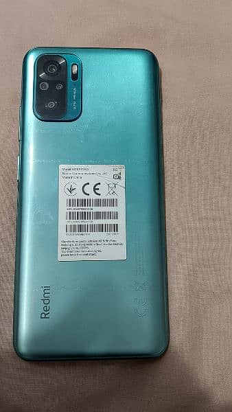 Readmi note 10 official PTA approved 4+2/128 5
