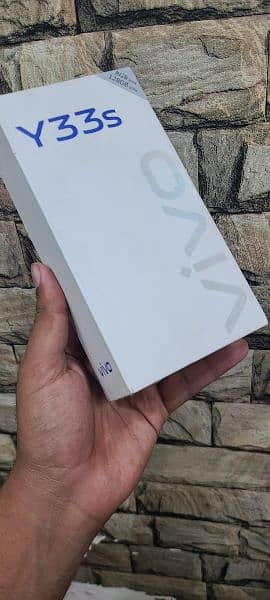 Vivo y33s 8 128gb pta apporved dual sim woth box charger orignal 6