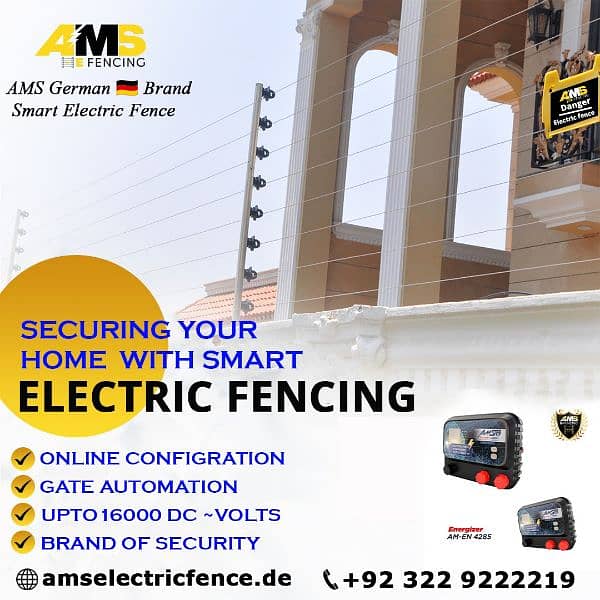 German Electric Fence AMS Lahore 2