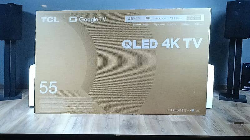 TCL 50 inch led android 4k vice new condition 1