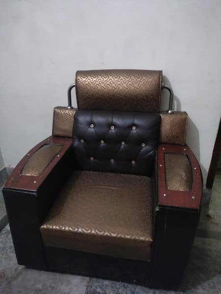 Golden brown Premium Quality Sofa 4