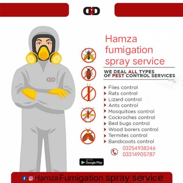 Hamza fumigation and spray service 7