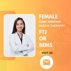 Hijama Cupping Phys Hospital Clinic Doctor | Clinical Female Assistant