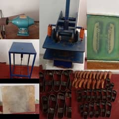 Manual Sleepers Making Machine with all the Equipments