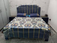 King Size Bed with Side tables for sale
