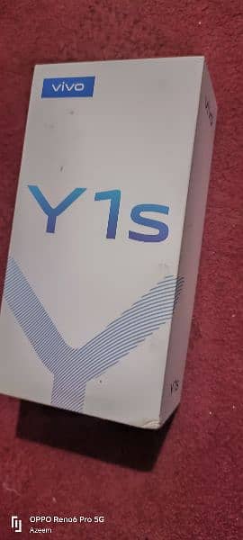 Vivo Y1S 10 by 10 condition with box with charger 7