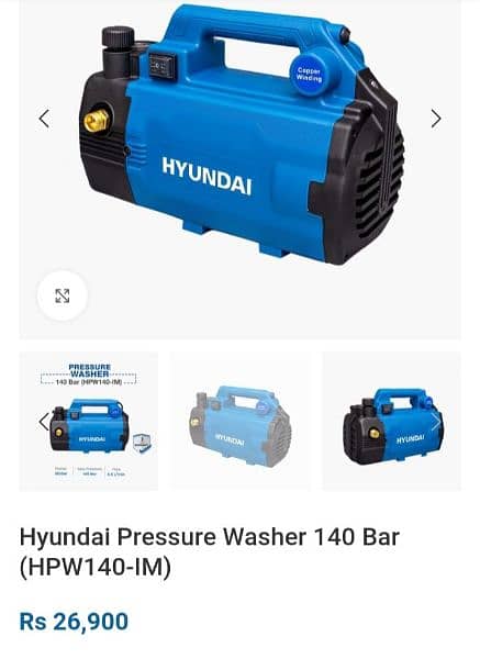 Hyundai induction motor 1800 watts and 140 bar 2