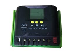 50A , Solar Charge Controller, PWM 12V, 24V, 48V