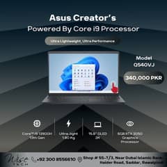 Asus Creator Core i9 Laptop