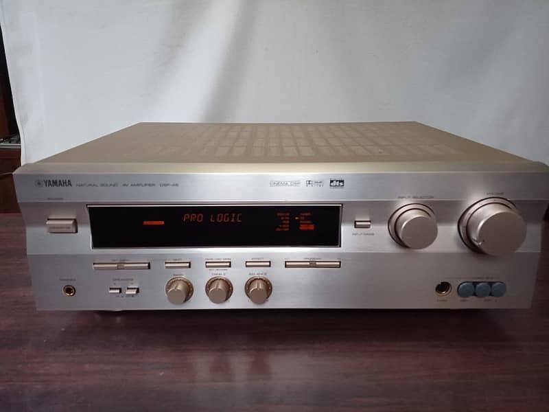 YAMAHA AV amplifier DSP-A5 Best working condition with remote control 3