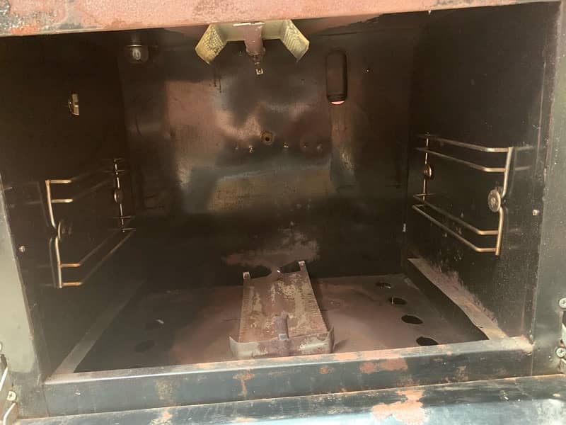 Gas stove with gas oven 1