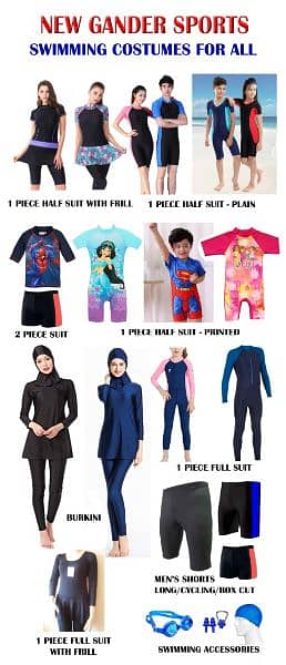 Modest Swimwear, Burkini, Shorts and Other Equipment 5