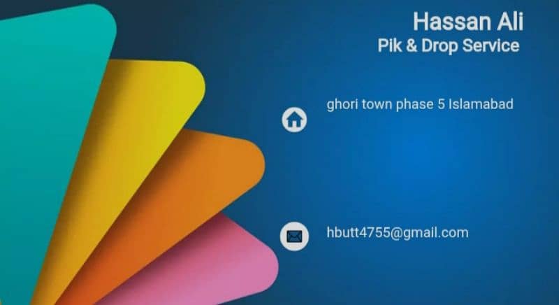 pik and drop service from ghori town, khanna to G-7 and blue area 0
