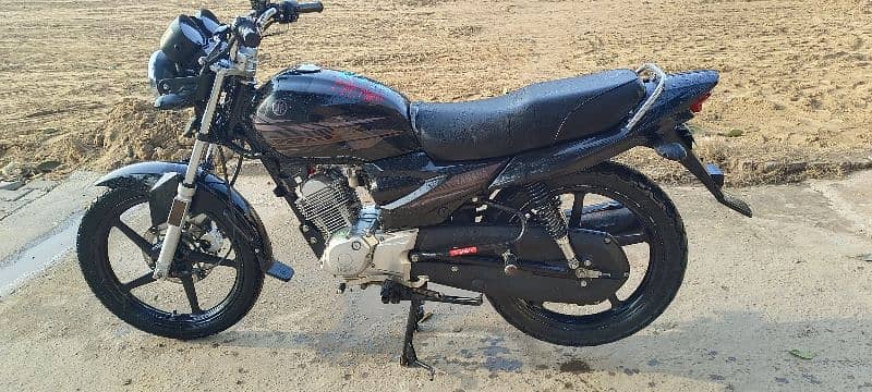 Black Yamaha Lovers ybz 125 Dx 8