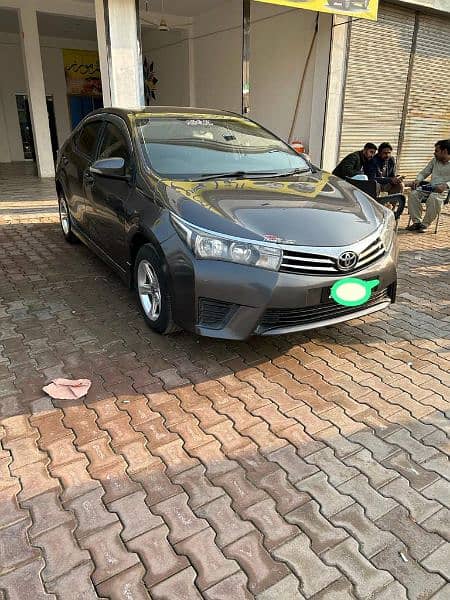 Toyota Corolla GLI 2017 model Lahore number 2