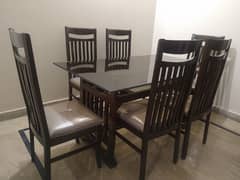 Wooden Dining Table (6 seats)