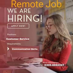 Hiring only Female For remote online jobs