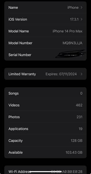 IPhone 14 Pro Max Under Warranty 5
