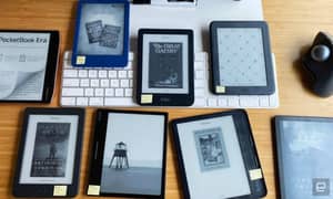 Amazon Reader Basic Paperwhite Kindle Kobo Nook glowlight 1 2 3 ebook