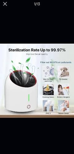 Air purifier 1314GQ brand, activated carbon , type C, best for Allergy