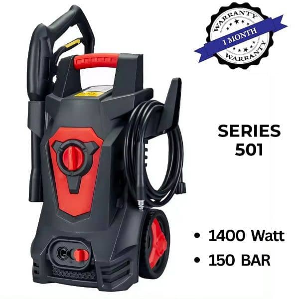 SERIES- 501-1400w -105 BAR HIGH CAR PRESSURE WAsher- 1400 WATTS 0