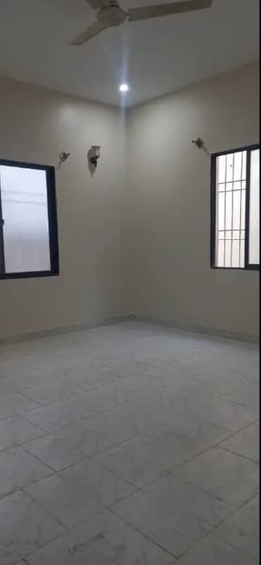 4 bed DD first floor, tile flooring, with roof in boundary wall society portion available for rent 7